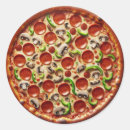 Search for funny restaurant stickers Pizza