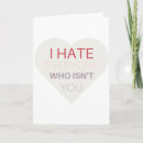 Search for i hate valentines day cards Sarcastic