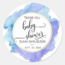 Search for turquoise baby shower stickers Blue