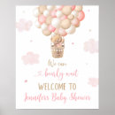 Search for bear pink posters Baby girl shower