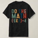 Search for funny math mens tshirts Teacher