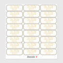 Search for clear address stickers Minimalist