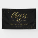 Search for 40th anniversary banners Gold