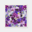 Search for pansy napkins Flowers