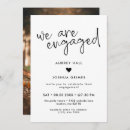 Search for we are engaged invitations Modern