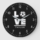 Search for football clocks Black