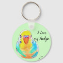 Search for parakeet key rings Budgerigar