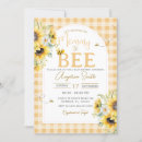 Search for mommy to bee shower invitations Sunflower