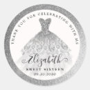 Search for glam thank you stickers Sparkle