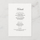 Search for classic wedding enclosure cards Traditional