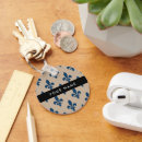 Search for blue fleur rounded key rings Monarchy