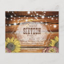 Search for wood sweet 16 invitations Barn