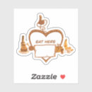 Search for restaurant stickers Promotional