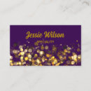 Search for violet business cards Sparkle
