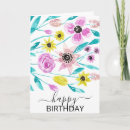 Search for outdoor birthday cards Floral