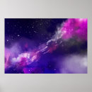 Search for purple night sky posters Galaxy