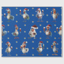 Search for christmas wine wrapping paper Santa