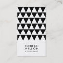 Search for triangle business cards Modern