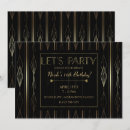 Search for lets dance party invitations Retro