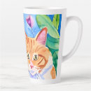 Search for orange cat mugs Watercolor