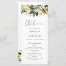 Search for 4x9 wedding programs Order of service