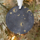 Search for celestial christmas tree decorations Night