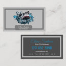 Search for shark business cards Underwater