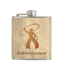Search for western cowboy flasks Rodeo