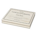 Search for authentic rubber stamps Certificate of authenticity