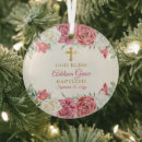 Search for white rose christmas tree decorations Keepsake