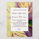 Search for purple peacock wedding invitations Vintage