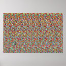 Search for hidden picture posters Abstract