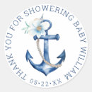 Search for anchor thank you stickers Navy