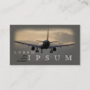 Search for trips business cards Plane