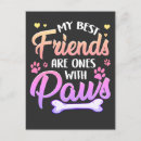 Search for paws postcards Dog