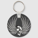 Search for winged skull key rings Skeleton