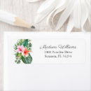 Search for hawaiian islands return address labels Beach