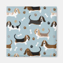 Search for dog breed magnets Basset hound