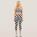Search for black white checkered leggings Abstract