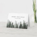 Search for woodsy christmas cards Watercolor