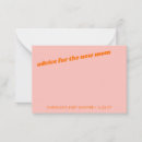 Search for advice cards Baby shower