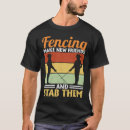 Search for funny fencing tshirts En garde