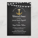 Search for anchor rehearsal dinner invitations Gold