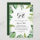 Search for tropical baby girl shower invitations For her