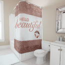Search for hello beautiful shower curtains Trendy