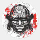 Search for samurai mask stickers Warrior