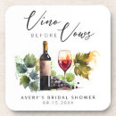 Search for vows coasters Vino before vows