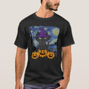 Search for starry night cat tshirts Costume
