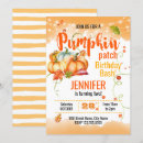 Search for pumpkin patch birthday invitations Pumpkins