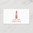 Search for lipstick business cards Elegant